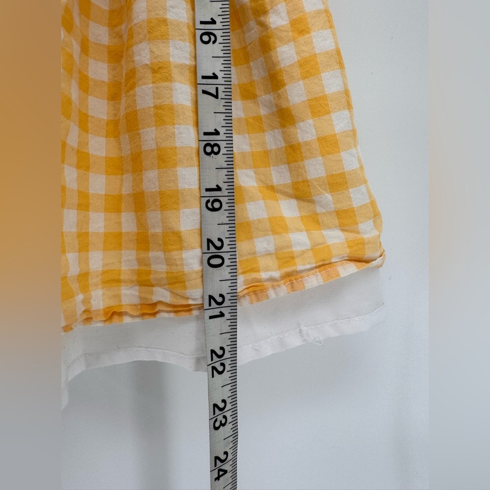 Tommy Bahama Yellow Cotton Dress Sz.4 - Picture 3 of 5